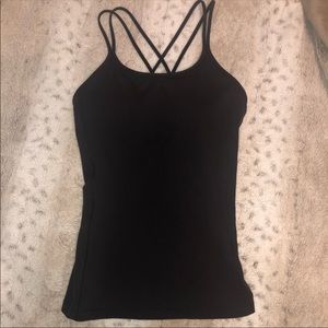 lululemon black tank